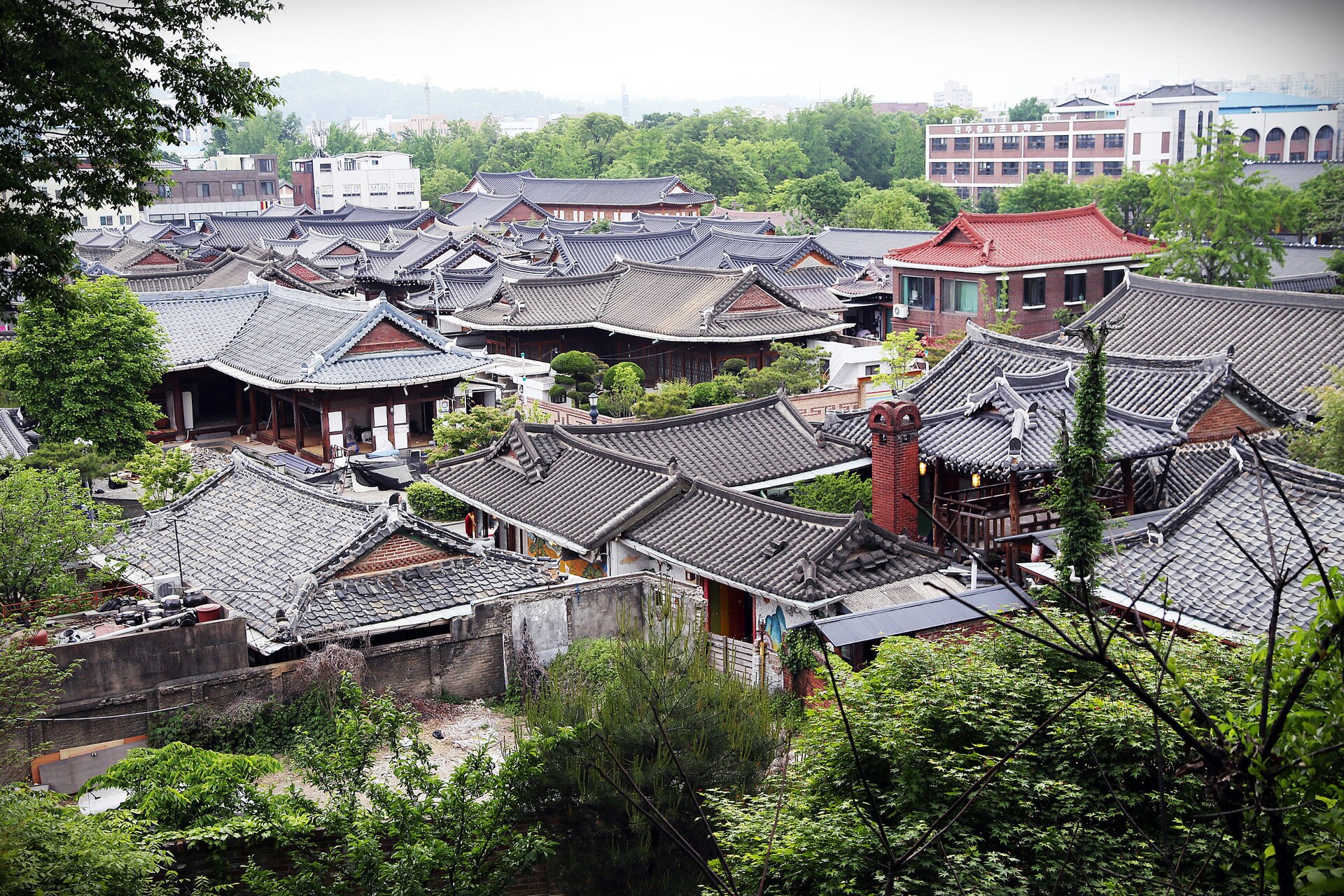 해오름 한옥펜션 전경